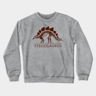 Stegosaurus Skeleton Crewneck Sweatshirt